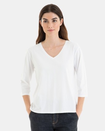 CAMISETA BÁSICA DE MUJER...