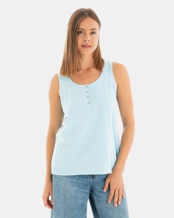 CAMISETA BÁSICA DE MUJER...
