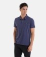 POLO 100% ALGODÓN REGULAR FIT COLOR AZUL