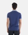 POLO 100% ALGODÓN REGULAR FIT COLOR AZUL ESTAMPADO