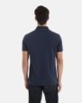 POLO PIQUÉ 100% ALGODÓN REGULAR FIT COLOR AZUL ESTAMPADO