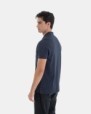 POLO PIQUÉ 100% ALGODÓN REGULAR FIT COLOR AZUL ESTAMPADO