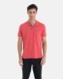 POLO 100% ALGODÓN REGULAR FIT COLOR ROJO ESTAMPADO