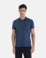POLO 100% ALGODÓN REGULAR FIT COLOR AZUL ESTAMPADO