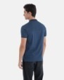 POLO 100% ALGODÓN REGULAR FIT COLOR AZUL ESTAMPADO