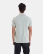 POLO PIQUÉ 100% ALGODÓN REGULAR FIT COLOR VERDE ESTAMPADO