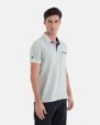 POLO PIQUÉ 100% ALGODÓN REGULAR FIT COLOR VERDE ESTAMPADO