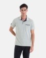 POLO PIQUÉ 100% ALGODÓN REGULAR FIT COLOR VERDE ESTAMPADO