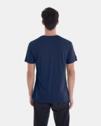 CAMISETA DE HOMBRE ALGODÓN Y MODAL COLOR AZUL
