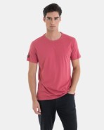 CAMISETA DE HOMBRE ALGODÓN Y MODAL COLOR ROJO