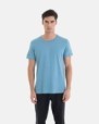 CAMISETA DE HOMBRE ALGODÓN Y MODAL COLOR AZUL
