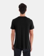 CAMISETA DE HOMBRE ALGODÓN Y MODAL COLOR NEGRO