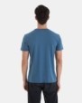 CAMISETA DE HOMBRE DE ALGODÓN EN COLOR AZUL