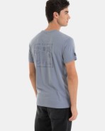 CAMISETA DE HOMBRE ALGODÓN Y MODAL COLOR GRIS