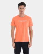 CAMISETA DE HOMBRE DE ALGODÓN EN COLOR NARANJA