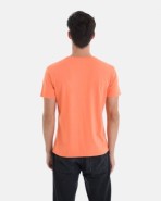 CAMISETA DE HOMBRE DE ALGODÓN EN COLOR NARANJA