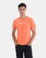CAMISETA DE HOMBRE DE ALGODÓN EN COLOR NARANJA