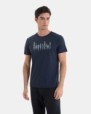 CAMISETA DE HOMBRE DE ALGODÓN EN COLOR AZUL