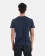 CAMISETA DE HOMBRE DE ALGODÓN EN COLOR AZUL