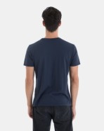 CAMISETA DE HOMBRE DE ALGODÓN EN COLOR AZUL