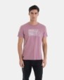 CAMISETA DE HOMBRE DE ALGODÓN EN COLOR MORADO