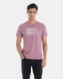 CAMISETA DE HOMBRE DE ALGODÓN EN COLOR MORADO