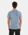 CAMISETA DE HOMBRE DE ALGODÓN ESTAMPADO HOJAS