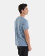 CAMISETA DE HOMBRE DE ALGODÓN ESTAMPADO HOJAS