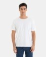CAMISETA BÁSICA DE HOMBRE DE ALGODÓN COLOR BLANCO