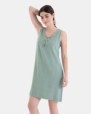 VESTIDO DE PLAYA CORTO SIN MANGAS