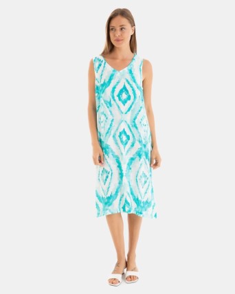 VESTIDO DE PLAYA CORTO SIN...