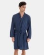 BATA D'HOME DE PUNT COLOR BLAU I VIU A CONTRAST