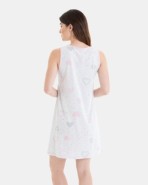 CAMISÓN CORTO SIN MANGAS ESTAMPADO CORAZONES