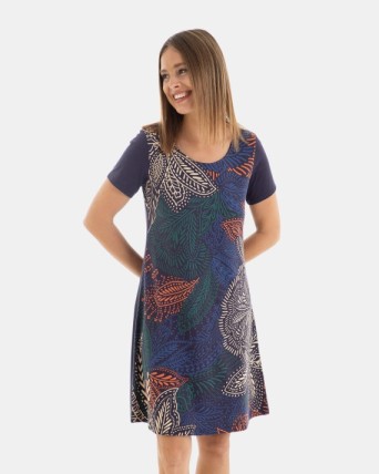 VESTIDO DE PLAYA CORTO DE...