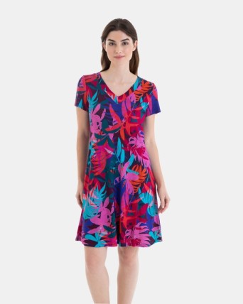 VESTIDO DE PLAYA CORTO DE...