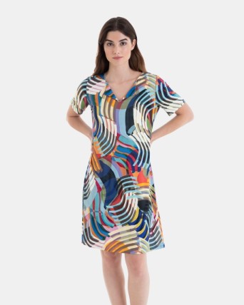 VESTIT DE PLATJA CURT DE...