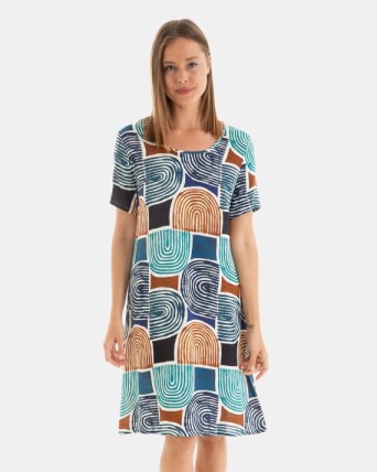 VESTIDO DE PLAYA CORTO DE...