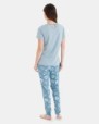 PIJAMA DE MUJER PANTALÓN LARGO Y ESTAMPADO CORAZONES