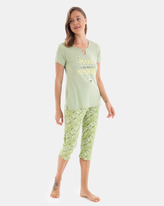 PIJAMA PIRATA DE DONA ESTAMPAT MAKE THE BEST MEMORIES