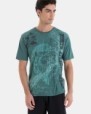 PIJAMA CORTO DE HOMBRE DE ALGODÓN ESTAMPADO ISLAS