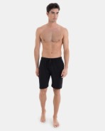 PANTALÓN CORTO DE PIJAMA DE HOMBRE EN COLOR NEGRO