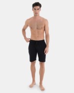 PANTALÓN CORTO DE PIJAMA DE HOMBRE EN COLOR NEGRO
