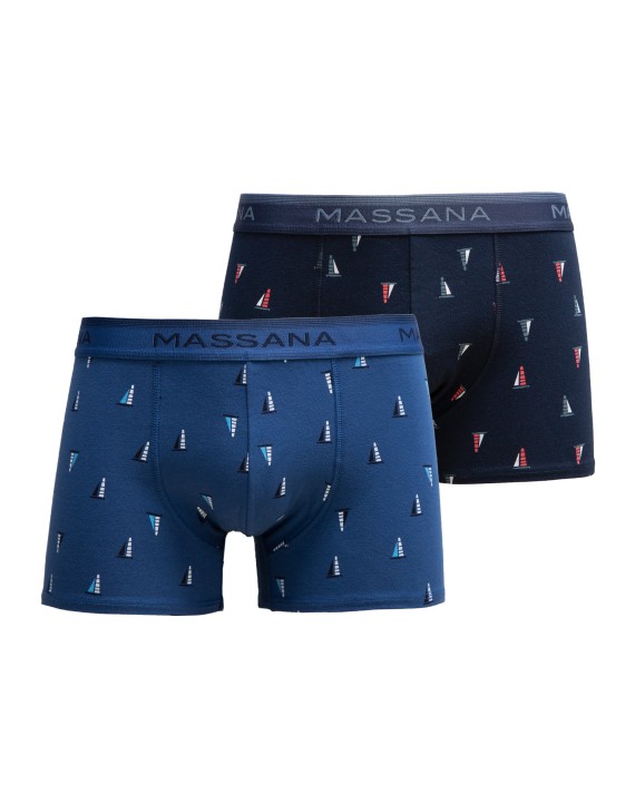 PACK 2 BÓXERS HOMBRE ESTAMPADO BARCOS