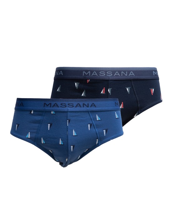 PACK 2 SLIPS HOMBRE ESTAMPADO BARCOS