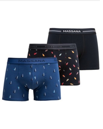 PACK 3 BÒXERS ESTAMPATS I LLIS