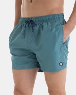 Men’s swim trunks in green