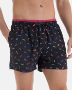BANYADOR D'HOME BERMUDA ESTAMPAT ULLERES
