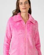 Bata de dona curta amb cremallera