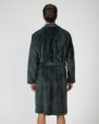 Long crossover men's robe