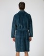 Long crossover men's robe